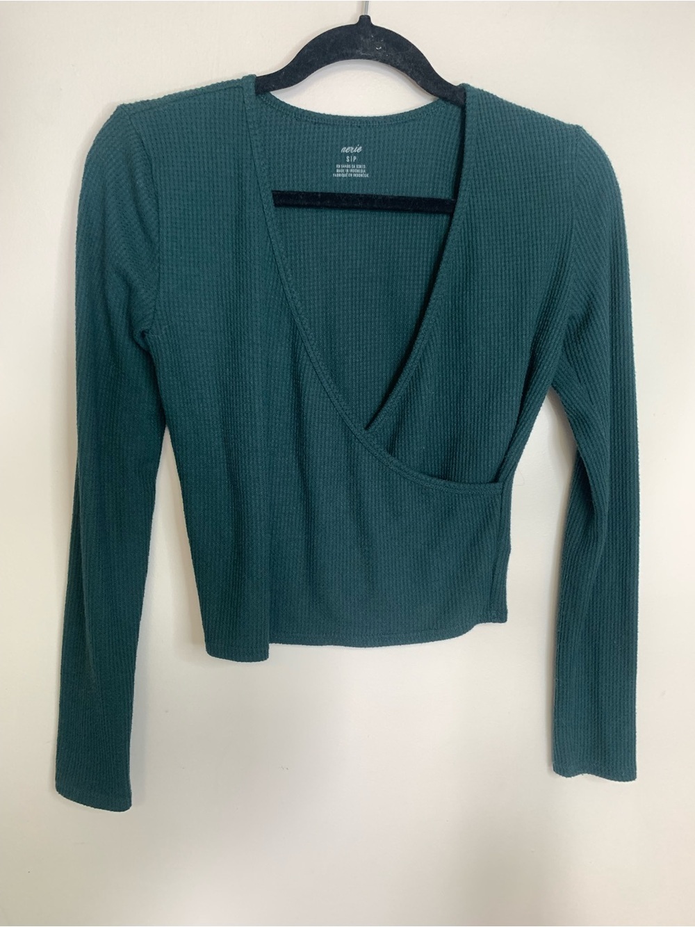 Aerie Green Top S